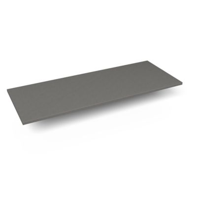 Robern TE49G91 Quartz Stone Vanity Top, 49" x 3/4" x 19", Dry Top, Stone Gray