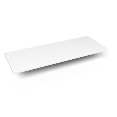 Robern TE49G92 Quartz Stone Vanity Top, 49" x 3/4" x 19", Dry Top, Quartz White