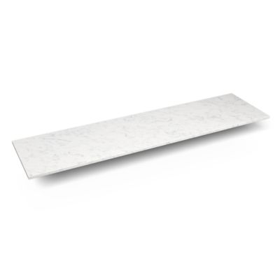 Robern TE73G94 Quartz Stone Vanity Top, 73" x 3/4" x 19", Dry Top, Lyra