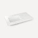 Robern TF37ULO94-1 Quartz Stone Vanity Top, 37" x 3/4" x 22", Left Offset Undercounter Sink, Lyra, Single Hole