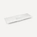 Robern TF61UCO94-1 Quartz Stone Vanity Top, 61" x 3/4" x 22", Center Undercounter Sink, Lyra, Single Hole