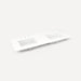 Robern TF61UDO93-8D2 Quartz Stone Vanity Top, 61" x 3/4" x 22", Double Undercounter Sink, White Zeus Extreme, Three Hole