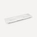 Robern TF73UDO94-1D3 Quartz Stone Vanity Top, 73" x 3/4" x 22", Double Undercounter Sink, Lyra, Single Hole