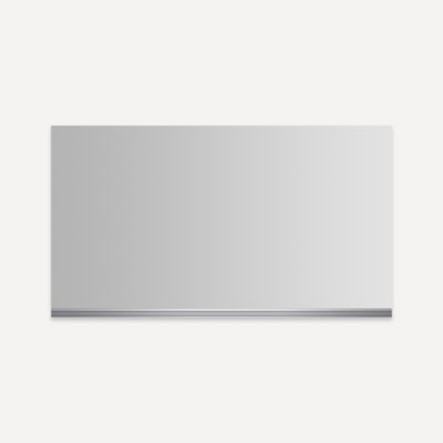 Robern UHANDLE4876 Handle, 48" x 1" x 1-3/4", Chrome