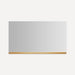 Robern UHANDLE4882 Handle, 48" x 1" x 1-3/4", Matte Gold