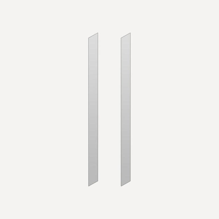 Robern USMK27D6SRP Cabinet Side Kits, 6" x 27" x 2/25", Semi-Recessed, for Cabinets