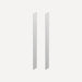 Robern USMK27D6SRP Cabinet Side Kits, 6" x 27" x 2/25", Semi-Recessed, for Cabinets