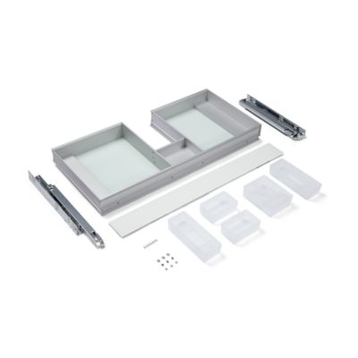 Robern VADRAWER36P Drawer Insert, 34-3/16" x 3-3/4" x 15-3/8", Plumbing Drawer, Use in 36" Drawer