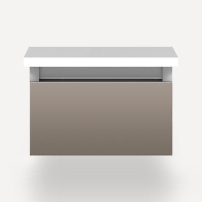 Robern VM12H1D21F12N 12" x 7-1/2" x 21", Satin Bronze, Full Drawer
