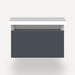 Robern VM12H1D21F17S 12" x 7-1/2" x 21", Matte Slate, Full Drawer, Selectable Night Light, 2700K/4000K Temperature (Warm/Cool