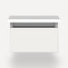 Robern VM12H1D21F19N 12" x 7-1/2" x 21", Satin White, Full Drawer