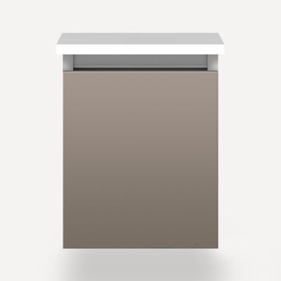 Robern VM12H2D21F12S 12" x 15" x 21", Satin Bronze, Full Drawer, Selectable Night Light, 2700K/4000K Temperature (Warm/Cool L