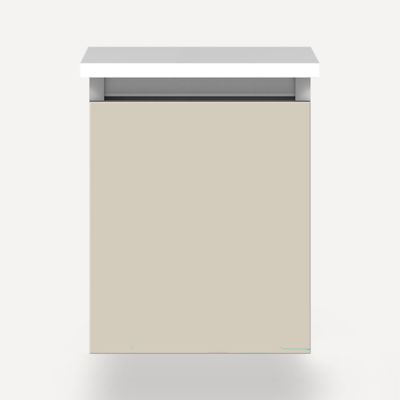 Robern VM12H2D21F16N 12" x 15" x 21", Matte Sand, Full Drawer
