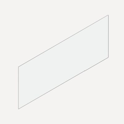 Robern VM1SKH1D21-26 Cartesian & Side Kit, 7-1/2" H x 21" D, Single Side Kit, Matte White