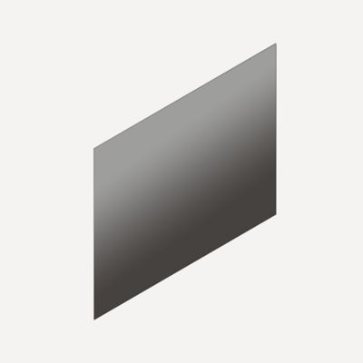 Robern VM1SKH2D21-11 Cartesian & Side Kit, 15" H x 21" D, Single Side Kit, Tinted Gray Mirror