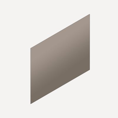 Robern VM1SKH2D21-12 Cartesian & Side Kit, 15" H x 21" D, Single Side Kit, Satin Bronze
