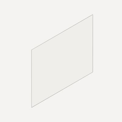 Robern VM1SKH2D21-19 Cartesian & Side Kit, 15" H x 21" D, Single Side Kit, Satin White
