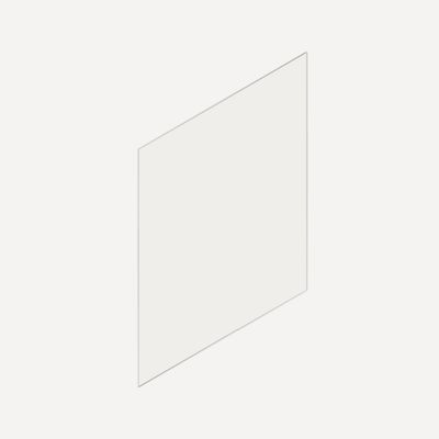 Robern VM1SKH3D21-19 Cartesian & Side Kit, 22-1/2" H x 21" D, Single Side Kit, Satin White