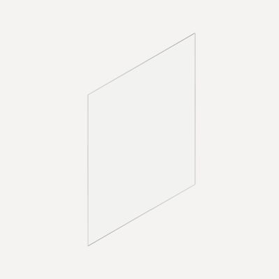 Robern VM1SKH3D21-21 Cartesian & Side Kit, 22-1/2" H x 21" D, Single Side Kit, White