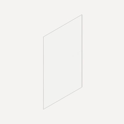 Robern VM1SKH4D21-21 Cartesian & Side Kit, 30" H x 21" D, Single Side Kit, White