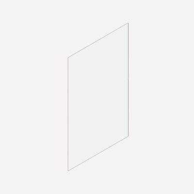 Robern VM1SKH4D21-26 Cartesian & Side Kit, 30" H x 21" D, Single Side Kit, Matte White