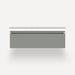 Robern VM24H1D21P27S 24" x 7-1/2" x 21", Matte Gray, Plumbing Drawer, Selectable Night Light, 2700K/4000K Temperature (Warm/C