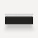 Robern VM24H1D21P28N 24" x 7-1/2" x 21", Matte Black, Plumbing Drawer