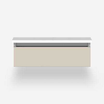 Robern VM24H1D21R16N 24" x 7-1/2" x 21", Matte Sand, False Front Drawer