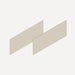 Robern VM2SKH1D21-16 Cartesian & Side Kit, 7-1/2" H x 21" D, Pair Side Kits, Matte Sand