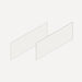 Robern VM2SKH1D21-19 Cartesian & Side Kit, 7-1/2" H x 21" D, Pair Side Kits, Satin White