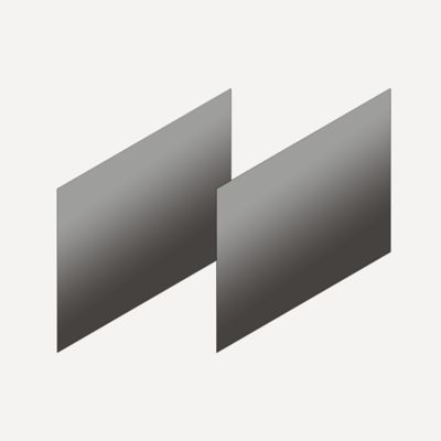 Robern VM2SKH2D21-11 Cartesian & Side Kit, 15" H x 21" D, Pair Side Kits, Tinted Gray Mirror