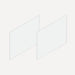 Robern VM2SKH2D21-26 Cartesian & Side Kit, 15" H x 21" D, Pair Side Kits, Matte White