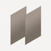 Robern VM2SKH4D21-12 Cartesian & Side Kit, 30" H x 21" D, Pair Side Kits, Satin Bronze