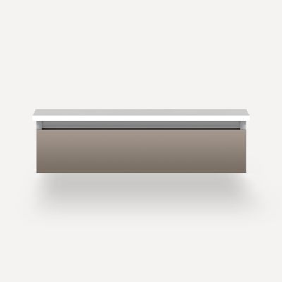 Robern VM30H1D21P12S 30" x 7-1/2" x 21", Satin Bronze, Plumbing Drawer, Selectable Night Light, 2700K/4000K Temperature (Warm