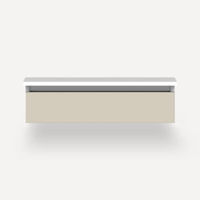 Robern VM30H1D21R16S 30" x 7-1/2" x 21", Matte Sand, False Front Drawer, Selectable Night Light, 2700K/4000K Temperature (War