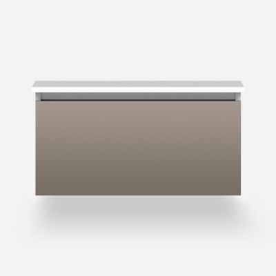 Robern VM30H2D21F12S 30" x 15" x 21", Satin Bronze, Full Drawer, Selectable Night Light, 2700K/4000K Temperature (Warm/Cool L