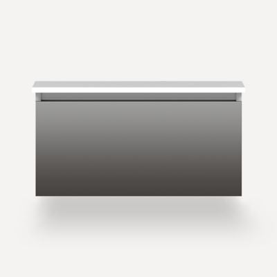 Robern VM30H2D21P11S 30" x 15" x 21", Tinted Gray Mirror, Plumbing Drawer, Selectable Night Light, 2700K/4000K Temperature (W
