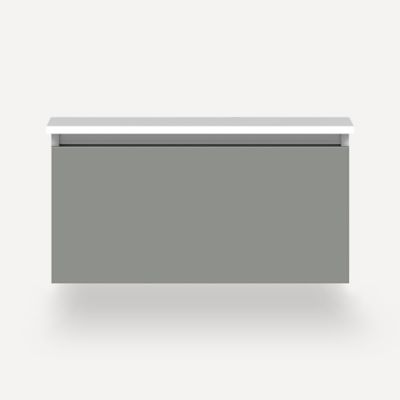 Robern VM30H2D21P27N 30" x 15" x 21", Matte Gray, Plumbing Drawer