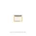 Robern VP12H1D21F19N82 Modular Vanity, 12" x 7-1/2" x 21", Satin White, Matte Gold Frame, Full Drawer