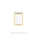 Robern VP12H2D21F28S82 Modular Vanity, 12" x 15" x 21", Matte Black, Matte Gold Frame, Full Drawer, Selectable Night Light, 2