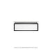 Robern VP24H1D21R26S83 Modular Vanity, 24" x 7-1/2" x 21", Matte White, Matte Black Frame, False Front Drawer, Selectable Nig