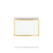 Robern VP24H2D21P11N82 Modular Vanity, 24" x 15" x 21", Tinted Gray Mirror, Matte Gold Frame, Plumbing Drawer