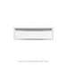 Robern VP30H1D21R19S76 Modular Vanity, 30" x 7-1/2" x 21", Satin White, Chrome Frame, False Front Drawer, Selectable Night Li