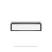 Robern VP30H1D21T19S83 Modular Vanity, 30" x 7-1/2" x 21", Satin White, Matte Black Frame, Tip Out Drawer, Selectable Night L