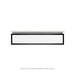 Robern VP36H1D21R28N83 Modular Vanity, 36" x 7-1/2" x 21", Matte Black, Matte Black Frame, False Front Drawer