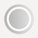Robern YM0030CIFPD4 Vitality Lighted Mirror, 30" Round, Inset Light Pattern, Cool White (4000K), Dimmable, Defogger