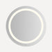 Robern YM0040CIFPD3 Vitality Lighted Mirror, 40" Round, Inset Light Pattern, Warm White (3000K), Dimmable, Defogger