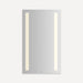 Robern YM2440RCFPD3 Vitality Lighted Mirror, 24" x 40" x 1-3/4", Column Light Pattern, Warm White (3000K), Dimmable, Defogger