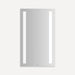 Robern YM2440RCFPD4 Vitality Lighted Mirror, 24" x 40" x 1-3/4", Column Light Pattern, Cool White (4000K), Dimmable, Defogger