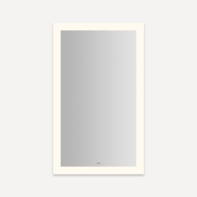 Robern YM2440RPFPD3 Vitality Lighted Mirror, 24" x 40" x 1-3/4", Perimeter Light Pattern, Warm White (3000K), Dimmable, Defog